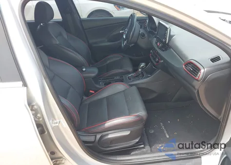 2018 Hyundai Elantra Gt Sport from USA, damaged, VIN KMHH55LC1JU021758